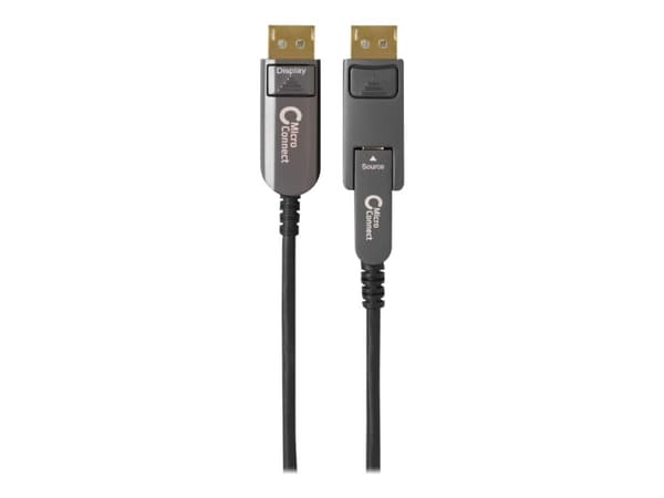 MicroConnect Premium - DisplayPort-kaapelisarja - DisplayPort 1.4 - tukee 8K 60 Hz (7680 x 4320) - Musta (DP-MMG-5000MBV1.4OP)