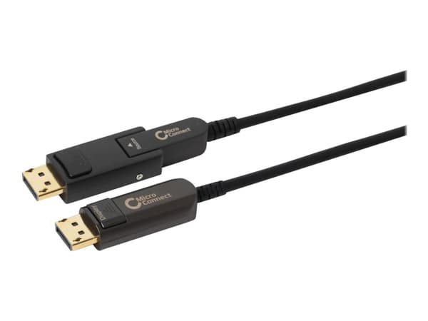 MicroConnect Premium - DisplayPort-kaapelisarja - DisplayPort 1.4 - tukee 8K 60 Hz (7680 x 4320) - Musta (DP-MMG-5000MBV1.4OP)