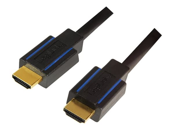 LogiLink Premium - HDMI-kabel med Ethernet - HDMI hann til HDMI hann - 5 m - svart - 4K-støtte