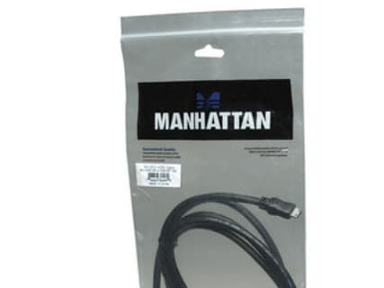 Manhattan 304955, 1,8 m, HDMI-tyyppi A (vakio), HDMI Type C (Mini), 10,2 Gbit/s, Musta
