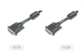 Miniatyrbild 3 av 5: ASSMANN - DVI-kabel - dubbel länk - DVI-D (hane) till DVI-D (hane) - 3 m - tumskruvar - svart