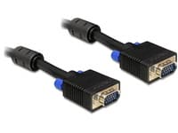 Delock - VGA-kabel - HD-15 (VGA) (hann) til HD-15 (VGA) (hann) - 5 m