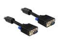 Miniatyrbilde 1 av 5: Delock - VGA-kabel - HD-15 (VGA) (hann) til HD-15 (VGA) (hann) - 5 m