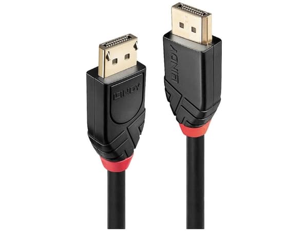 Lindy 41081, 20 m, DisplayPort, DisplayPort, Hankoppling, Hankoppling, 3840 x 2160 pixlar