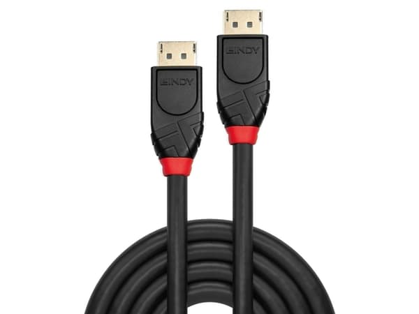 Lindy 41081, 20 m, DisplayPort, DisplayPort, Hankoppling, Hankoppling, 3840 x 2160 pixlar