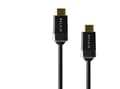 Miniatyrbilde 4 av 5: Belkin High Speed HDMI Cable - HDMI-kabel - HDMI hann til HDMI hann - 2 m - svart
