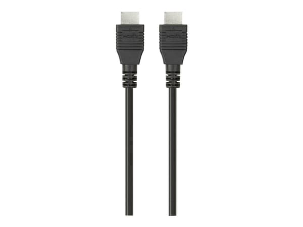 Belkin High Speed HDMI Cable - HDMI-kabel - HDMI hann til HDMI hann - 2 m - svart