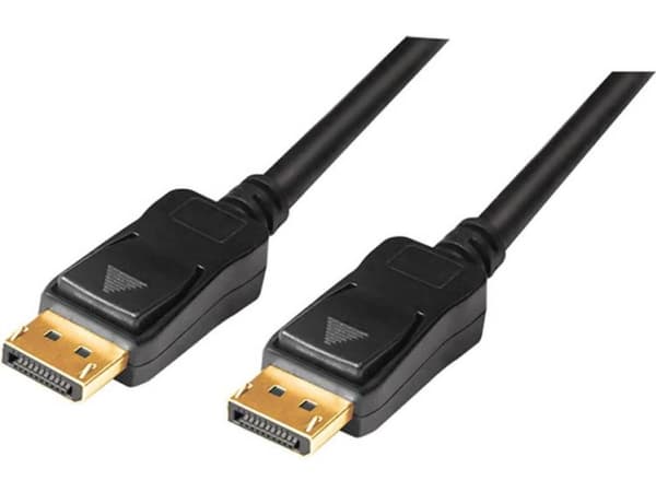 LogiLink CV0113, 15 m, DisplayPort, DisplayPort, Hankjønn, Hankjønn, 4096 x 2160 piksler