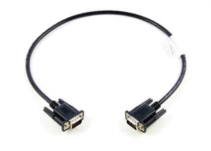 Lenovo - VGA-kabel - HD-15 (VGA) (hane) till HD-15 (VGA) (hane) - 0.5 m - för ThinkCentre M625; M70; M700; M70q Gen 2; M710; M715; M720; M75; M75t Ge