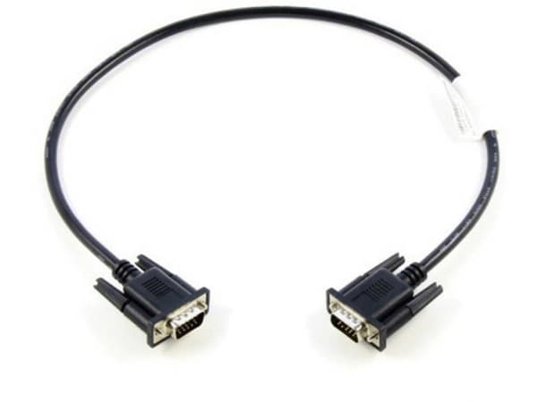 Lenovo - VGA-kabel - HD-15 (VGA) (hane) till HD-15 (VGA) (hane) - 0.5 m - för ThinkCentre M625; M70; M700; M70q Gen 2; M710; M715; M720; M75; M75t Ge