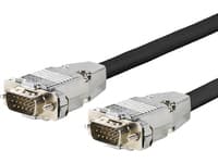 VivoLink Pro - VGA-kabel - HD-15 (VGA) (hann) til HD-15 (VGA) (hann) - 15 m - formstøpt, tommelskruer