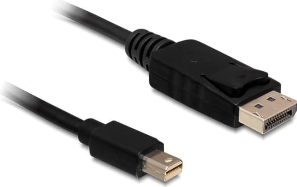 DeLOCK Mini Displayport/Displayport, 0.5 m, 0,5 m, Mini DisplayPort, DisplayPort, Uros, Uros, 3840 x 2160 pikseliä