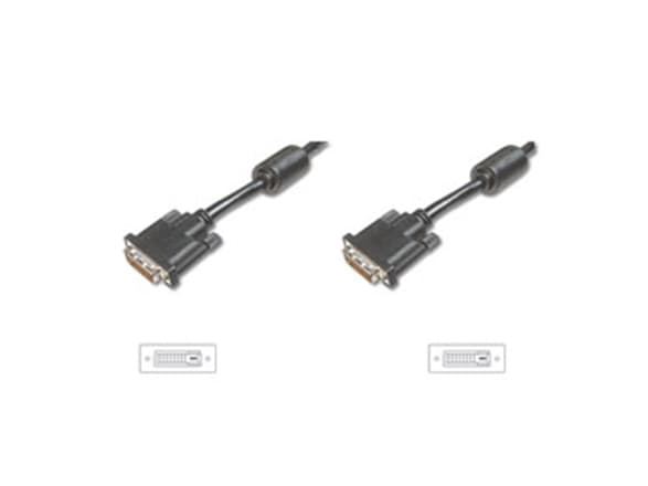 LogiLink 3m DVI-D M/M, 3 m, DVI-D, DVI-D, DVI-D, Gold, Jack
