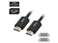 Miniatyrbilde 3 av 5: Sharkoon - HDMI-kabel med Ethernet - HDMI hann til HDMI hann - 3 m - skjermet - svart - 4K-støtte