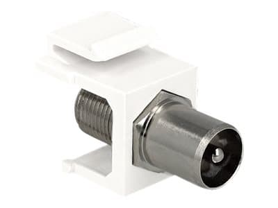 Delock - Modulinnlegg (kopling) - F-kopling, IEC-kontakt