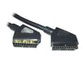 Miniatyrbild 4 av 5: MicroConnect - Videokabel - SCART hane till SCART hane - 1.2 m - formpressad