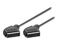 Miniatyrbild 1 av 5: MicroConnect - Videokabel - SCART hane till SCART hane - 1.2 m - formpressad