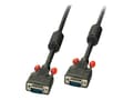 Miniatyrbilde 4 av 5: Lindy - VGA-kabel - HD-15 (VGA) (hann) til HD-15 (VGA) (hann) - 3 m - formstøpt, tommelskruer - svart