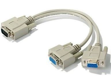 SAVIO CL-66 - Videosplitter - 2 x VGA - stasjonær