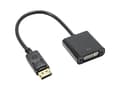 Miniatyrbild 5 av 5: Akyga AK-AD-58 - Videokort - dubbel länk - DVI-I (hona) till DisplayPort (hane) - 20 cm - stöd för 4K, stöd för 1080p - svart