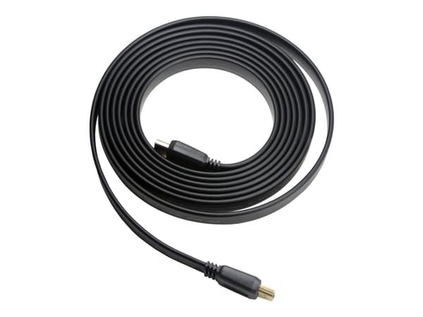 Cablexpert - HDMI-kabel med Ethernet - HDMI hann til HDMI hann - 1 m - svart - flat