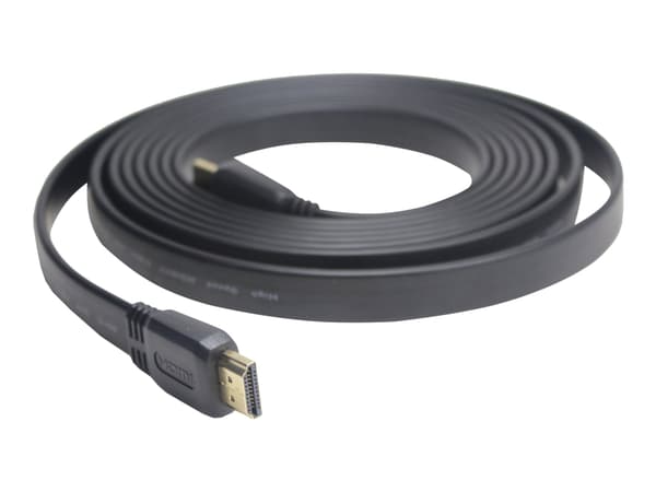 Cablexpert - HDMI-kabel med Ethernet - HDMI hann til HDMI hann - 1 m - svart - flat