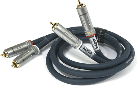 Furutech ADL RCA (Cinch) x2 - RCA (Cinch) x2 1m kaapeli musta