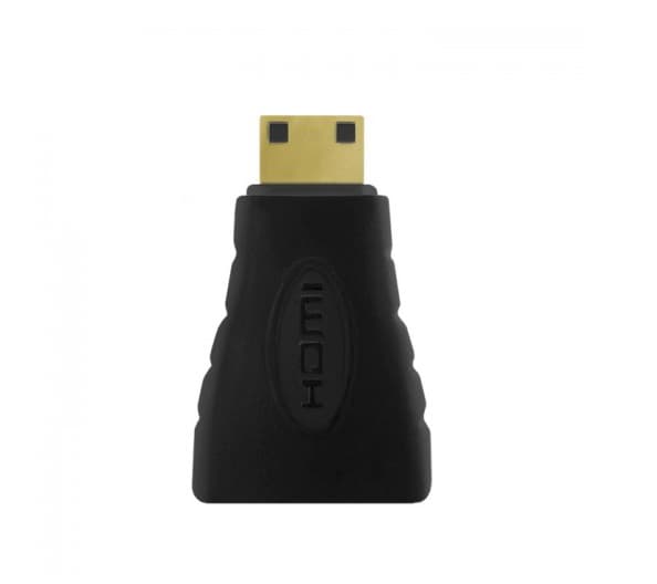 Qoltec - HDMI-adapter - 19 pin mini HDMI Type C hann til HDMI hunn