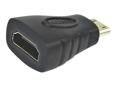 Qoltec - HDMI-adapter - 19 pin mini HDMI Type C hann til HDMI hunn