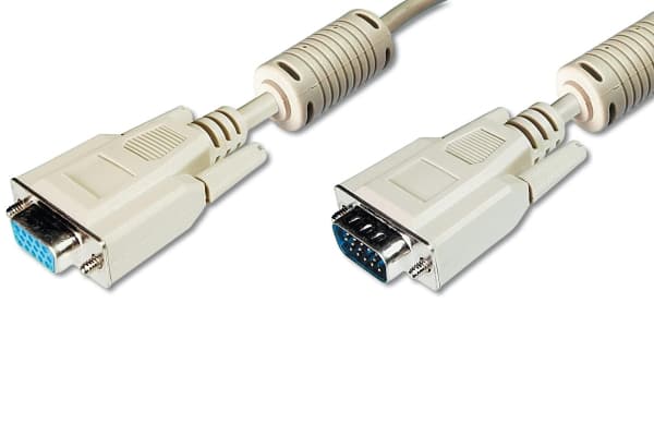 Assmann D-Sub (VGA) - D-Sub (VGA) kabel 10m grå (AK3750XF/AK3750XFIMP)