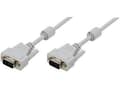 Miniatyrbilde 4 av 5: LogiLink 5m, VGA/VGA, M/M, 5 m, VGA (D-Sub), VGA (D-Sub), Grå, Hankjønn/hankjønn