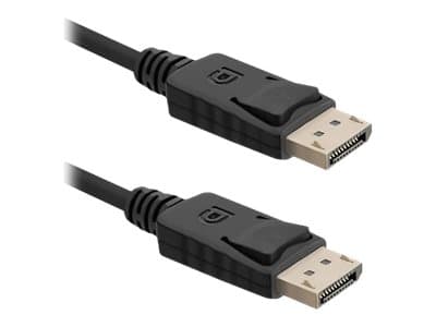 Qoltec - DisplayPort-kabel - DisplayPort (hann) til DisplayPort (hann) - 2 m - låst
