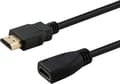 Pikkukuva 3 / 5: Savio CL-132, 1 m, HDMI-tyyppi A (vakio), HDMI-tyyppi A (vakio), 3D, Äänen paluukanava (ARC), Musta