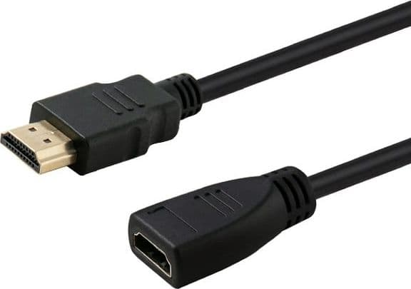 Savio CL-132, 1 m, HDMI-tyyppi A (vakio), HDMI-tyyppi A (vakio), 3D, Äänen paluukanava (ARC), Musta