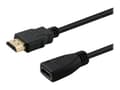 Pikkukuva 2 / 5: Savio CL-132, 1 m, HDMI-tyyppi A (vakio), HDMI-tyyppi A (vakio), 3D, Äänen paluukanava (ARC), Musta