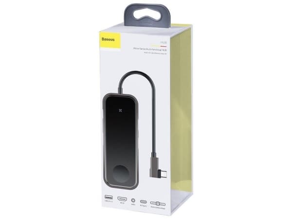 Baseus Mirror series USB-C adapter with built in charger for Apple Watch