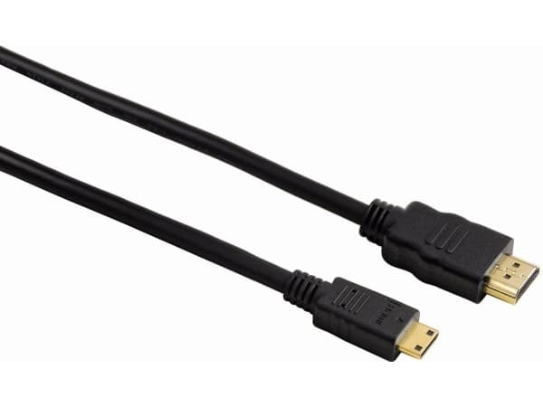 Hama - HDMI-kabel - HDMI hann til mini-HDMI hann - 2 m - svart