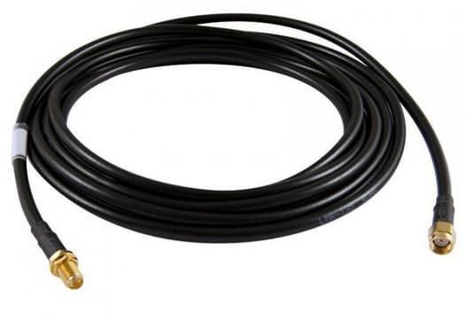 WLAN.eu antennekabel LMR-195 R-SMA(m) <> R-SMA(f) 500 cm (ANT-CAB-RSMA-RSMA-500)