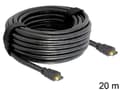 Pikkukuva 4 / 5: DeLOCK 20m, HDMI - HDMI, 20 m, HDMI-tyyppi A (vakio), HDMI-tyyppi A (vakio), 4096 x 2160 pikseliä, 10,2 Gbit/s, Musta