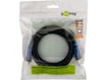 Pikkukuva 2 / 5: Goobay 72319, 3 m, HDMI-tyyppi A (vakio), HDMI-tyyppi A (vakio), 18 Gbit/s, Äänen paluukanava (ARC), Musta, Sininen