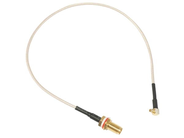 MikroTik Pigtail - Antennekabel - MMCX (hann) til RP-SMA (hann) - 26 cm