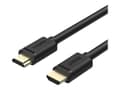 Miniatyrbild 1 av 5: Unitek - HDMI-kabel med Ethernet - HDMI han til HDMI han - 2 m - sort