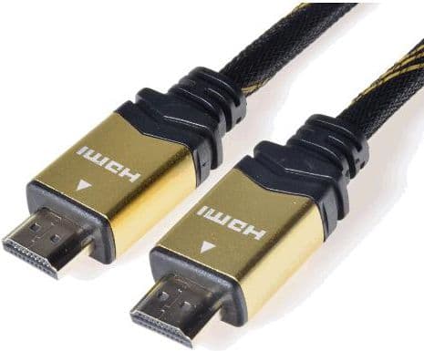 PremiumCord HDMI - HDMI-kabel 2m gull (kphdmet2)