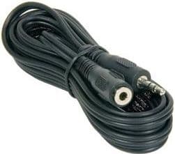 PREMIUMCORD lydkabel 3,5 mm jack - jack forlengelse 3 m (M/F, stereo) (kjackmf3)
