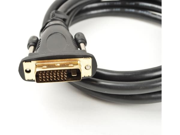 PremiumCord DVI-D (M)/DVI-D (M), 10m, 10 m, DVI-D, DVI-D, Svart, 2560 x 1600 pixlar, Polyvinylklorid (PVC)