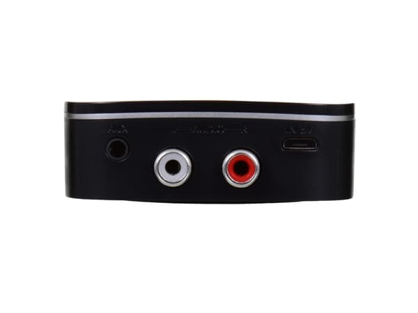 Bluetooth 5.0 -vastaanottimen sovitin UGREEN 2x RCA, 3,5 mm liitin, aptX musta