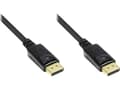 Pikkukuva 2 / 2: Good Connections DisplayPort-liitäntäkaapeli 3m kullattu molemmin puolin musta