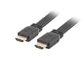 Miniatyrbilde 3 av 5: Lanberg - Premium High Speed - HDMI-kabel med Ethernet - HDMI hann til HDMI hann - 5 m - svart - flat, 4K-støtte, 1080p-støtte