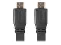Miniatyrbilde 2 av 5: Lanberg - Premium High Speed - HDMI-kabel med Ethernet - HDMI hann til HDMI hann - 5 m - svart - flat, 4K-støtte, 1080p-støtte