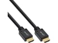 Miniatyrbild 5 av 5: InLine 17901P, 1 m, HDMI Typ A (standard), HDMI Typ A (standard), 3D kompatibilitet, 48 Gbit/s, Svart